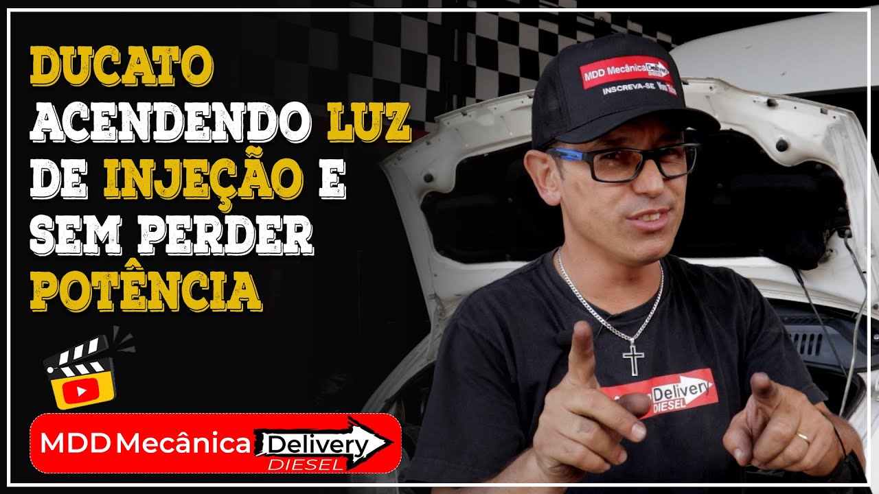 DUCATO ACENDENDO LUZ DE INJEÇÃO E NÃO ESTÁ PERDENDO POTÊNCIA