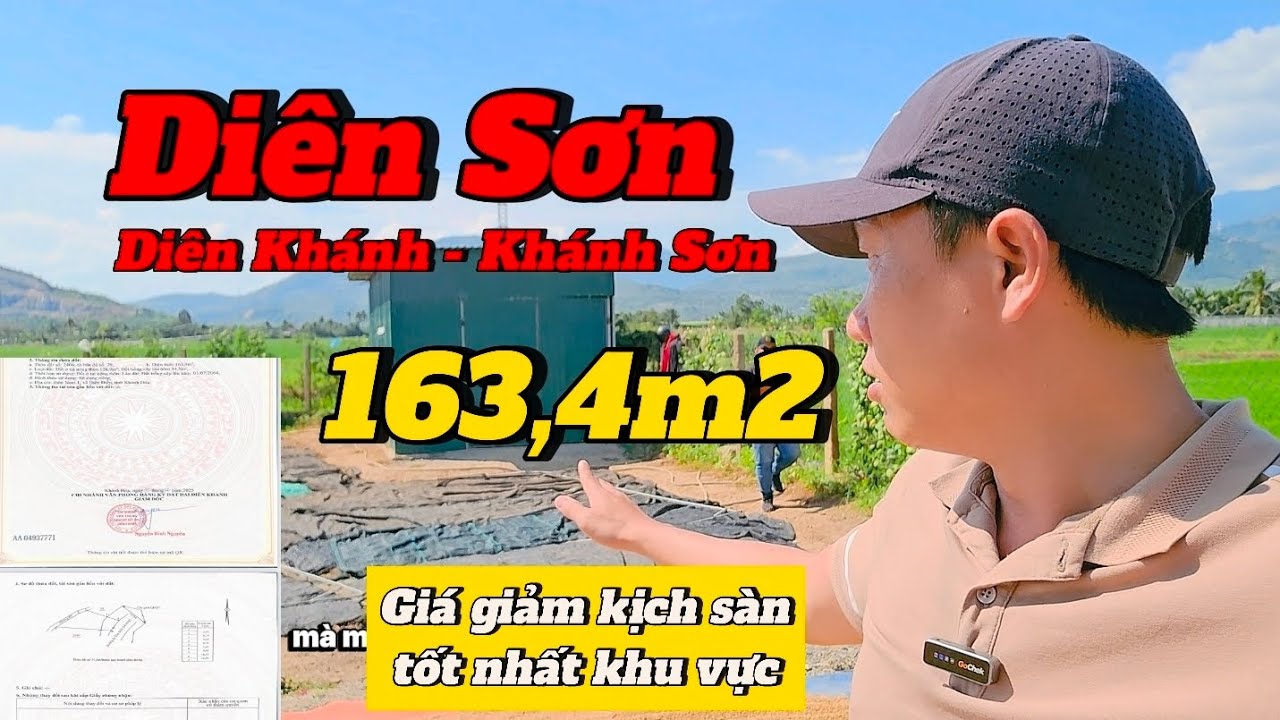 Rẻ hơn thị trường, Đất xã Diên Khánh đường nhựa đẹp 
