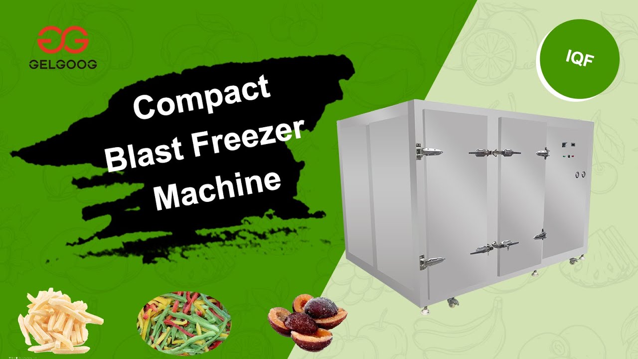 IQF Stainless Steel Blast Freezer/IQF Flash Freezing System Supplier