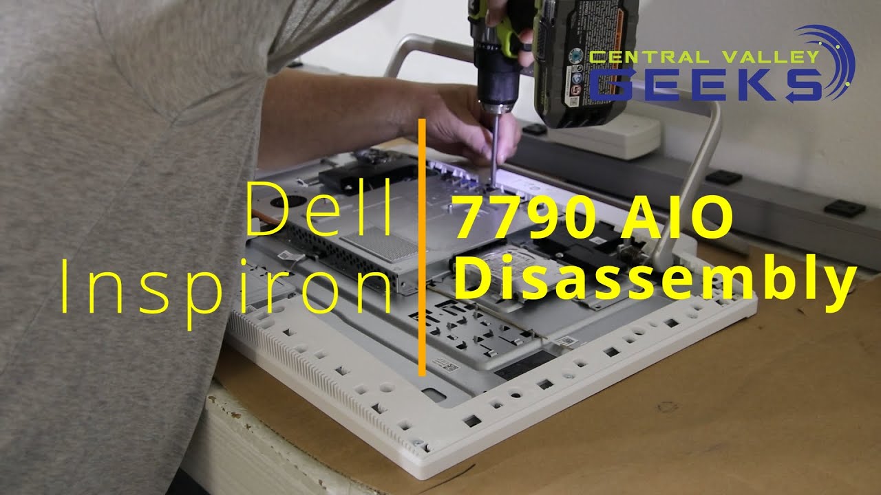 Dell Inspiron 7790 All In One Disassembly Teardown