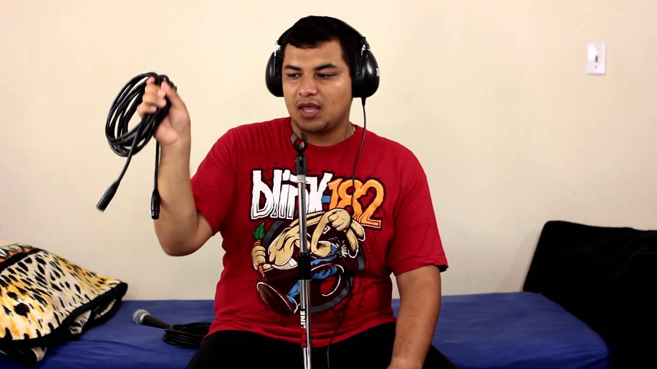 Cheap Microphone Cable Versus Expensive Microphone Cable Demonstration
