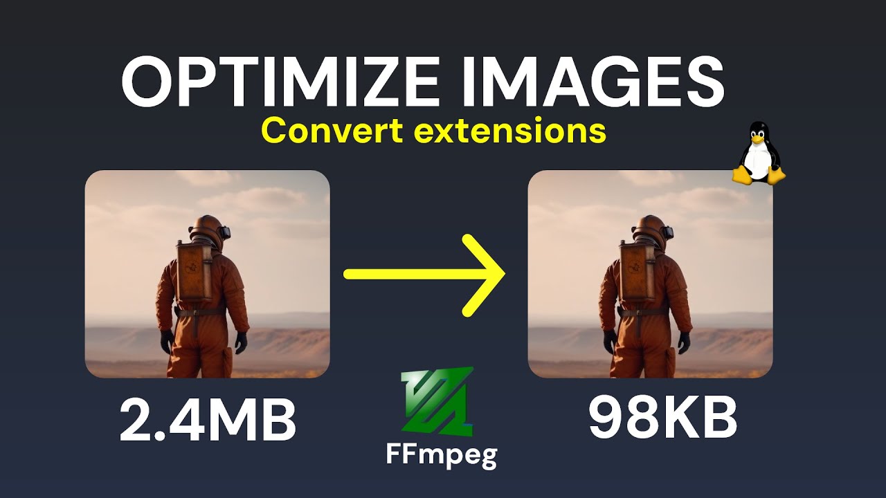 Optimize Images using FFMPEG (No Photoshop) | Urdu & Hindi