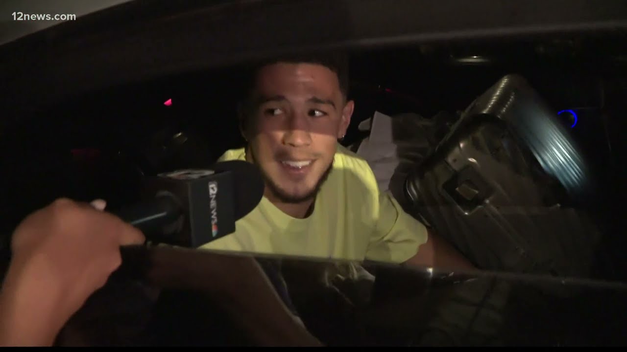 Fans welcome home Phoenix Suns after sweeping Denver Nuggets