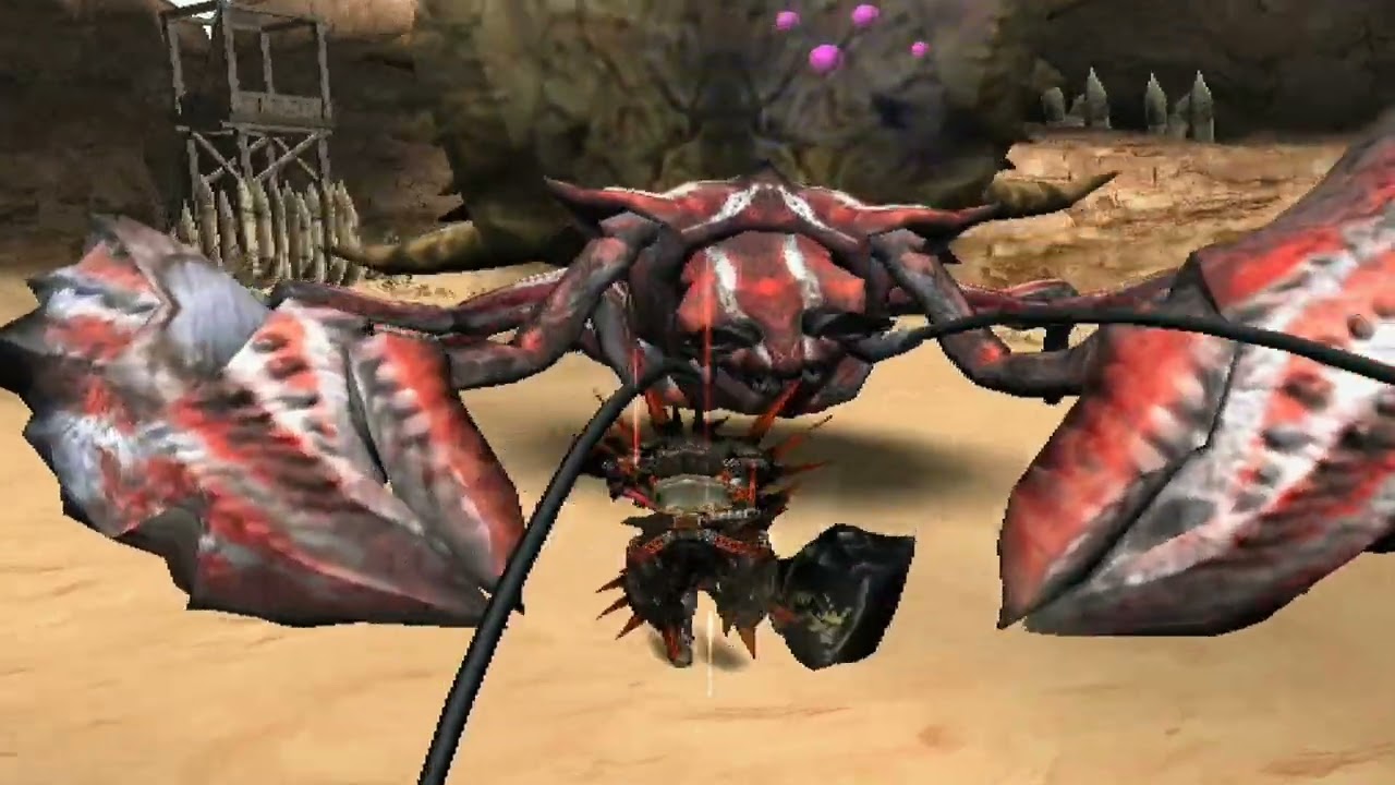 Monster Hunter 2 (PS2) Online - 2 Caranguejos, 2 Gypceros & R. Kushala Daora