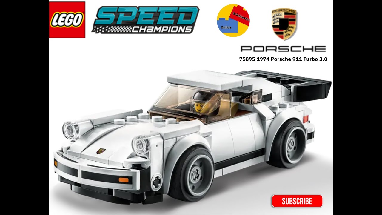 LEGO Porsche 911 Turbo 3.0 Instructions #lego #instructions #porsche #porsche911 #speedchampions