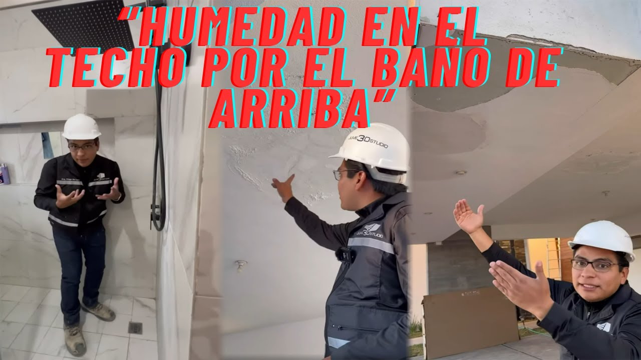 Humedad en el techo