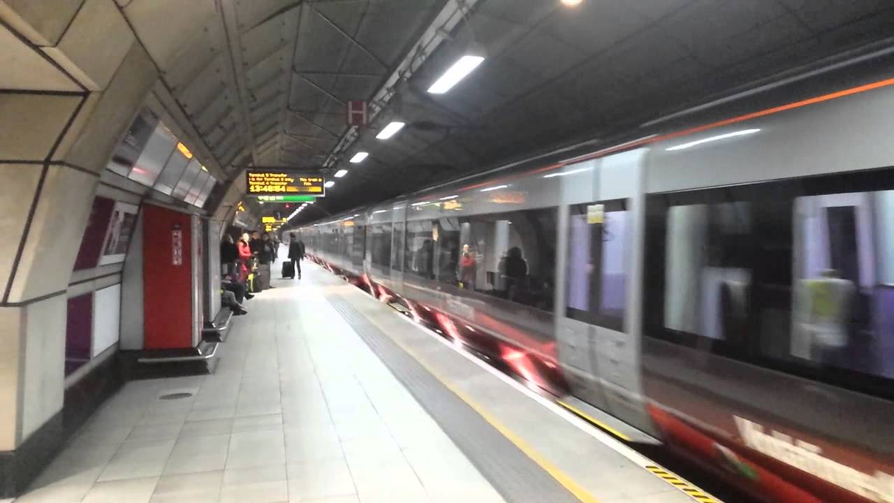Heathrow Express: Class 332 012 Departs Heathrow Terminals 1, 2 & 3