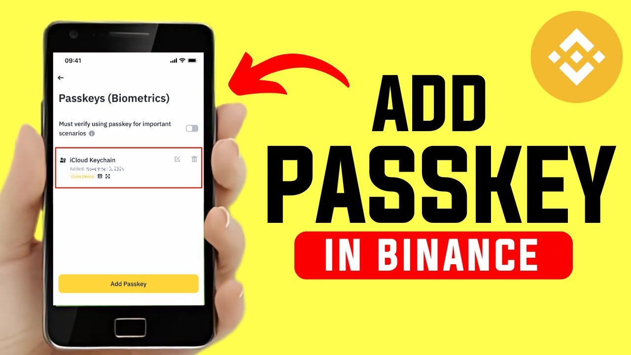 Как добавить ключ доступа в приложение Binance
