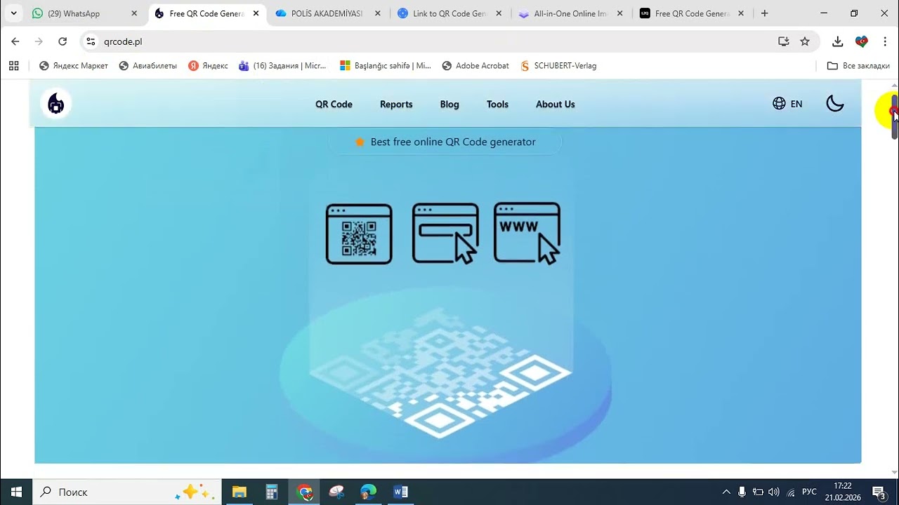QR Code yaratmaq