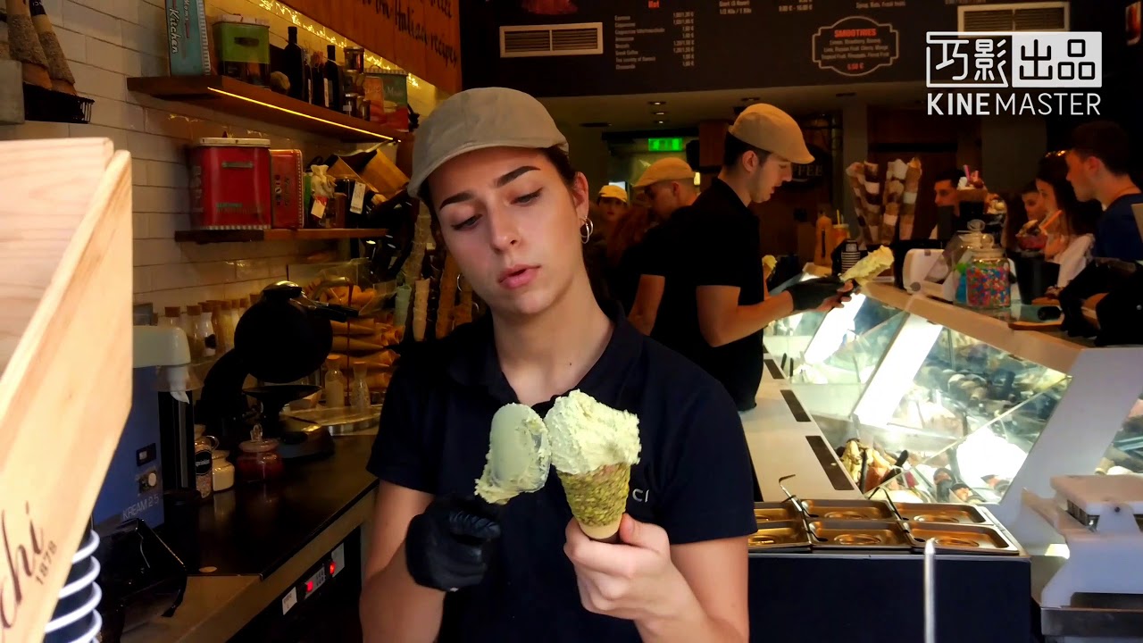 Beautiful Greek & Italian Ice-Cream in Athens! THICKEST & CHEAPEST in the world!!?