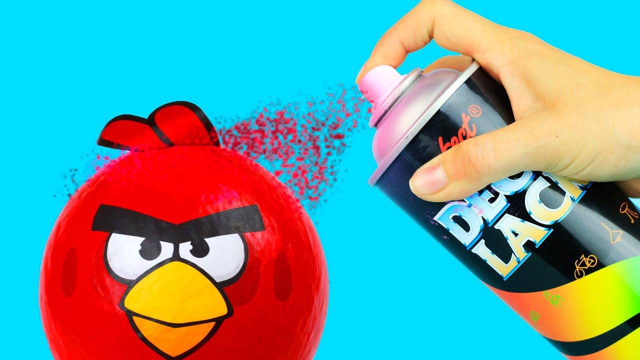 Вечеринка в стиле Angry Birds —  5 аксессуаров своими руками