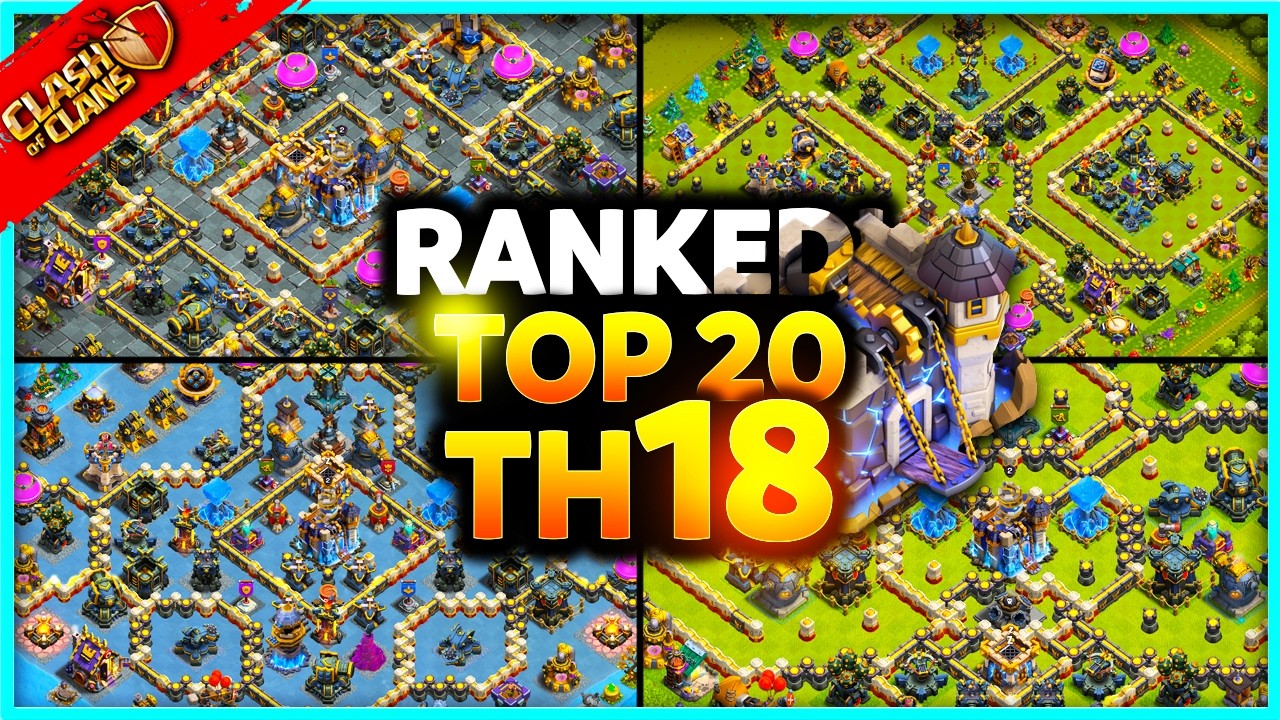 Top 20 UNBEATABLE TH18 Bases You MUST Copy in 2025! (War + Legend)