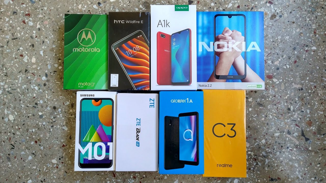 Bought 8 budget smartphones