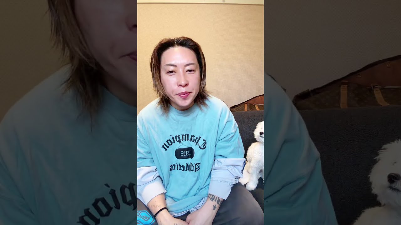 もーこがガサガサうるさくて熟睡できない全然朝起きれない 　ルイージ