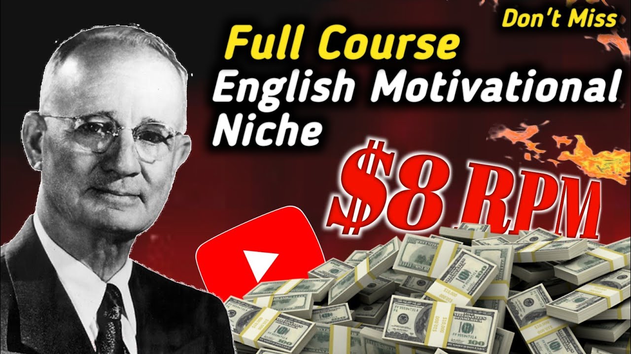 💰English Motivation Niche Complete Course | Build VIRAL Faceless Channel &Earn 💸2025🚀#growwithfurqan