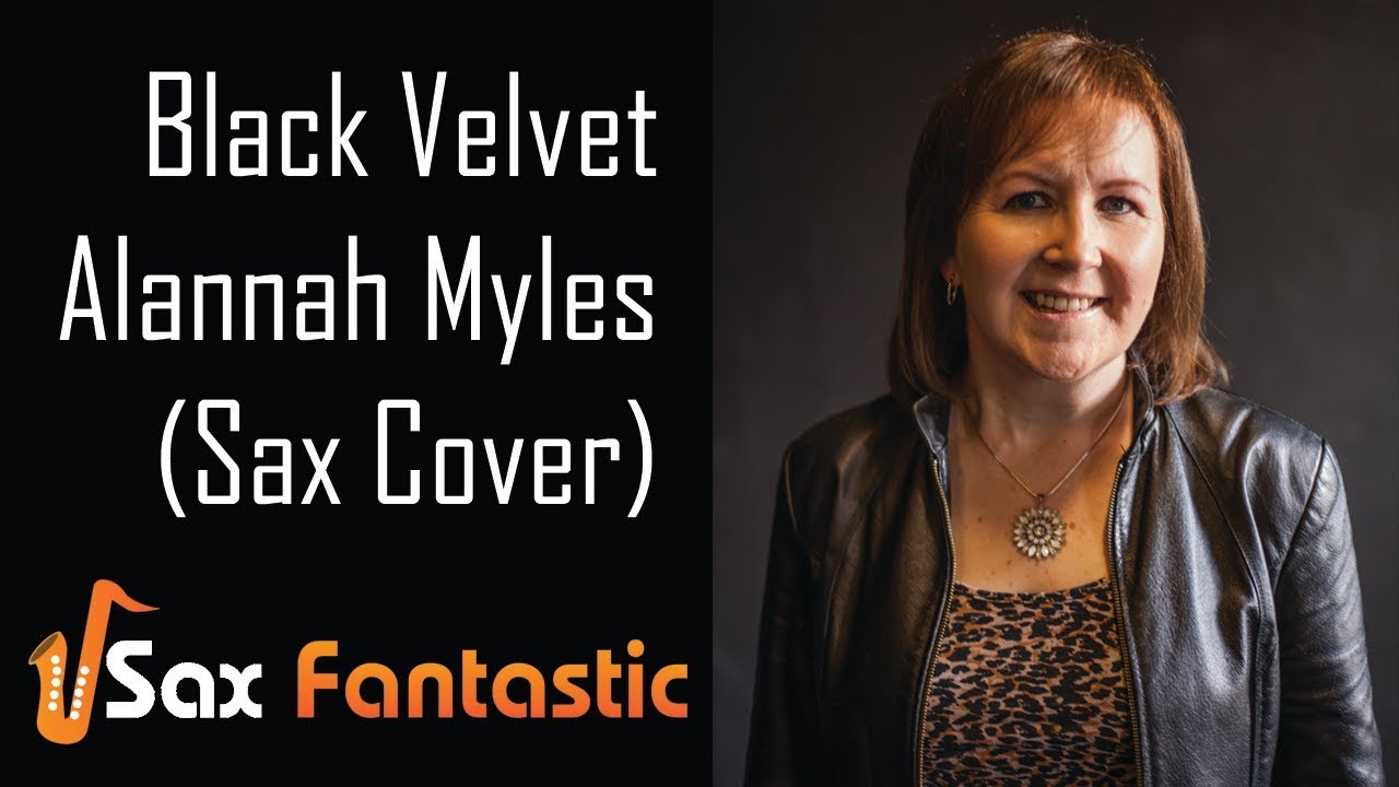 Black Velvet, Alannah Myles (Sax Cover) MichelleSki