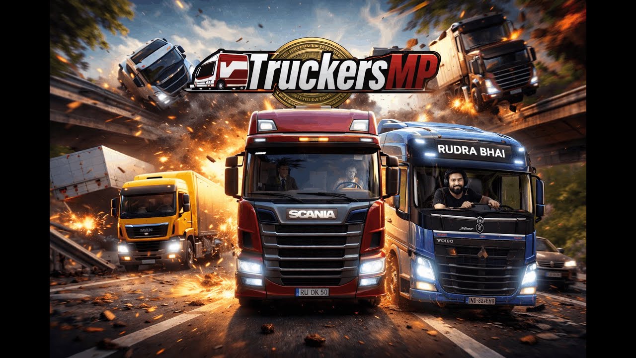Experiencing Chaotic action in TruckersMP | Euro Truck Simulator 2 Gameplay