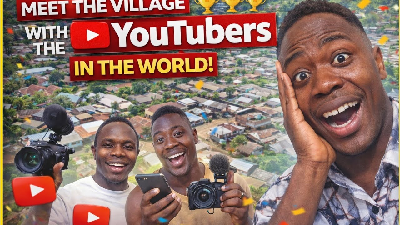 MEET THE VILLAGE WITH THE MOST YOUTUBERS IN THE WORLD