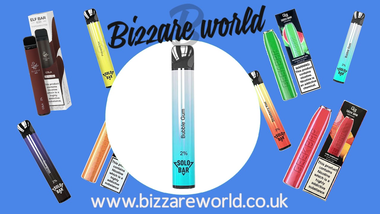Vapes, Elf Bar, Geek Bar, Solo Bar -  