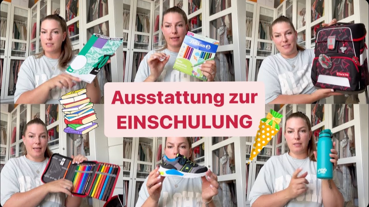 Komplette Ausstattung zur EINSCHULUNG & Was alles gekostet hat!