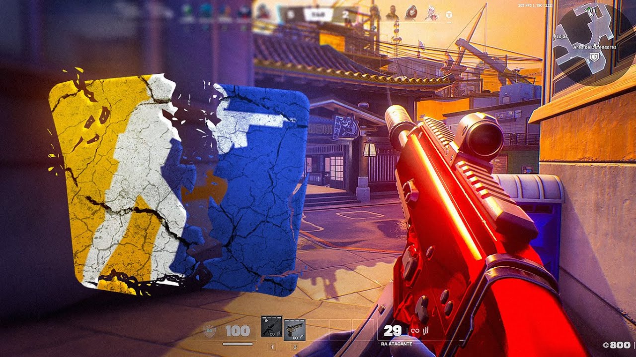 ESSE é o NOVO FPS do FORTNITE que vai DESTRUIR o CS 2? KKKKKKKKKK (gameplay ballistic)