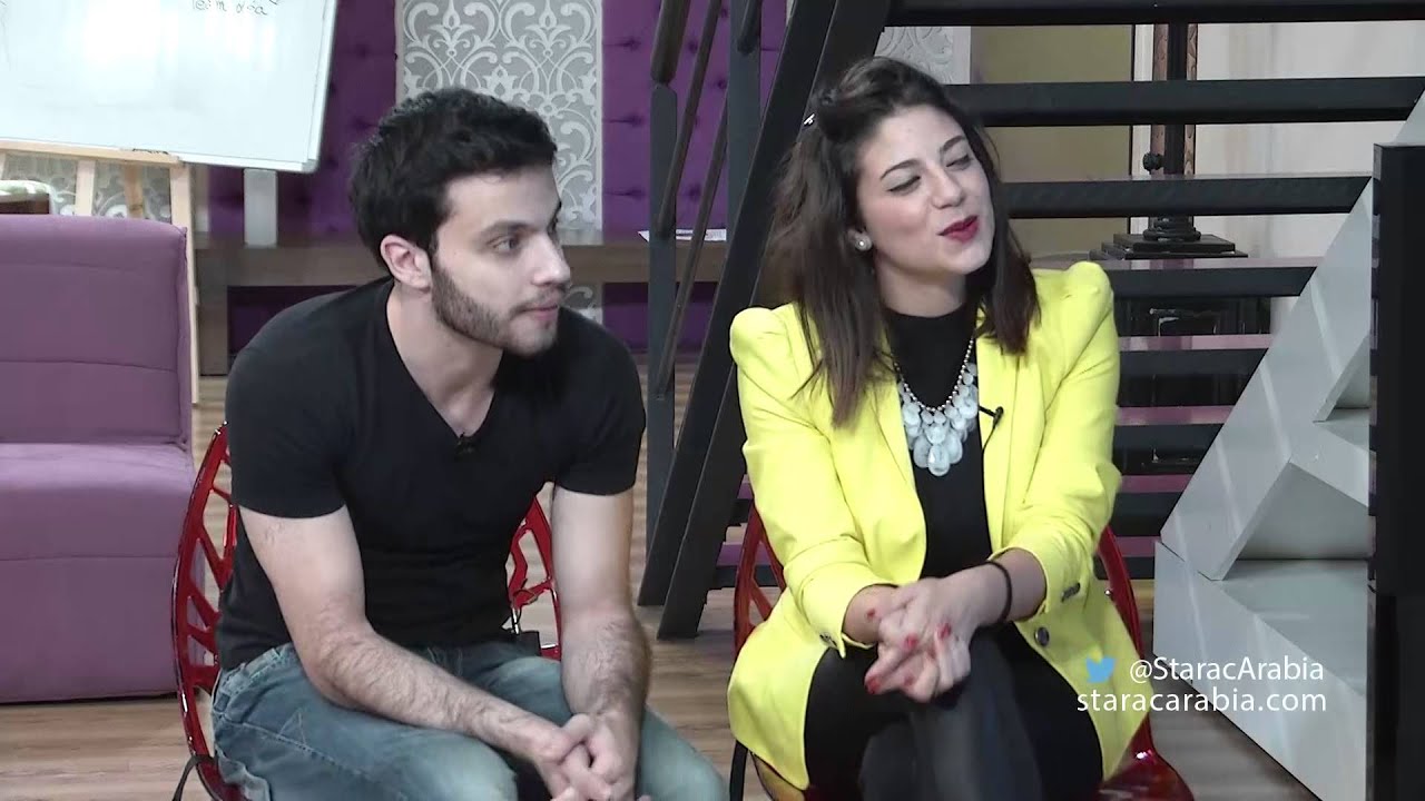 ليا مخول في جلسة الـ Social Media - ستار اكاديمي 10 30/9/14