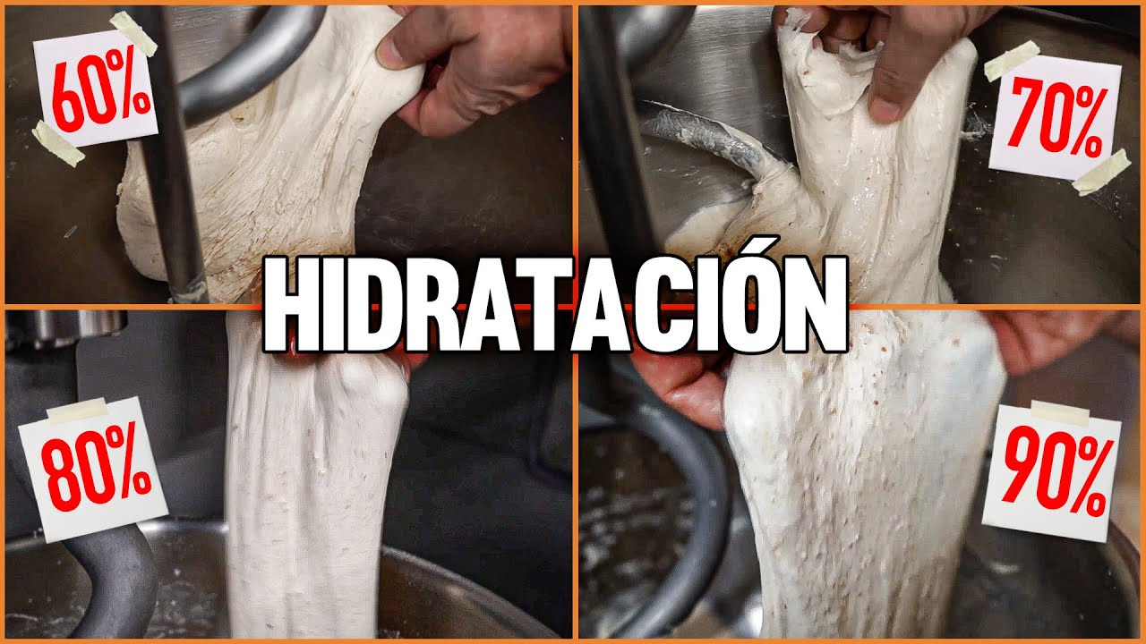 Prueba de Hidrataciones Diferentes al mismo tiempo - Pan de Masa Madre