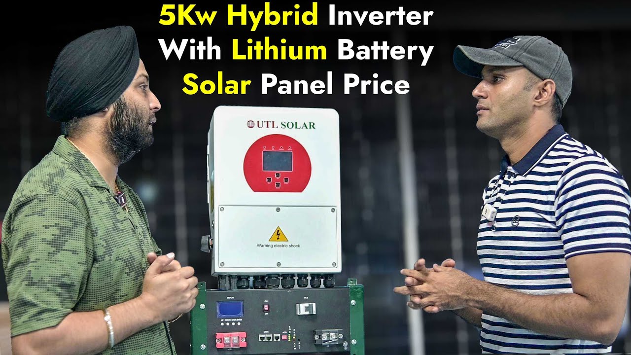 UTL 5Kw Hybrid Solar Power System Price | Best Hybrid Solar Inverter | Hybrid Inverter