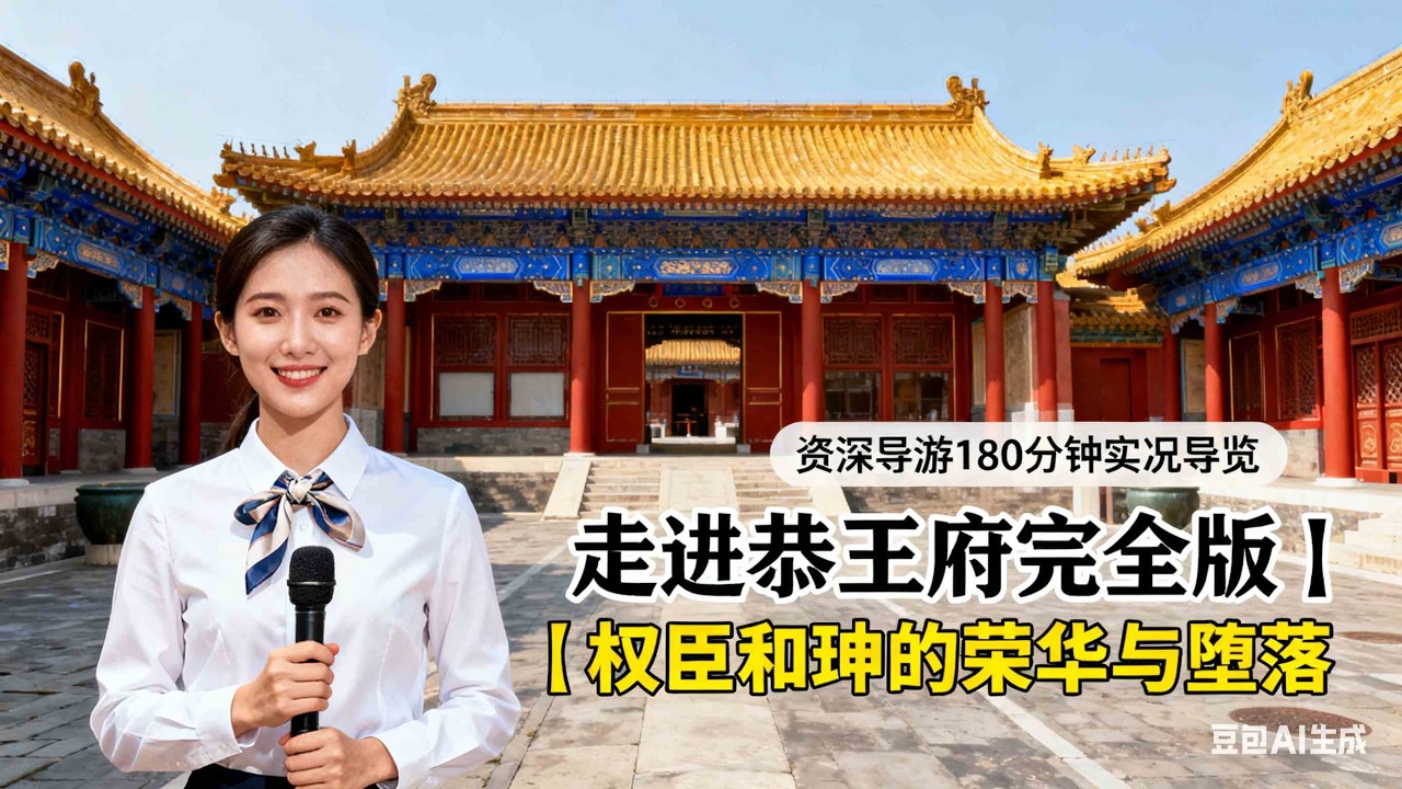 從和珅府邸到王府傳奇：恭王府背後的權力遊戲