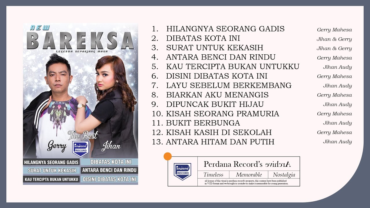 Full Album Bareksa Vol.1 Versi Tembang Kenangan ( Official Music Video ) OK