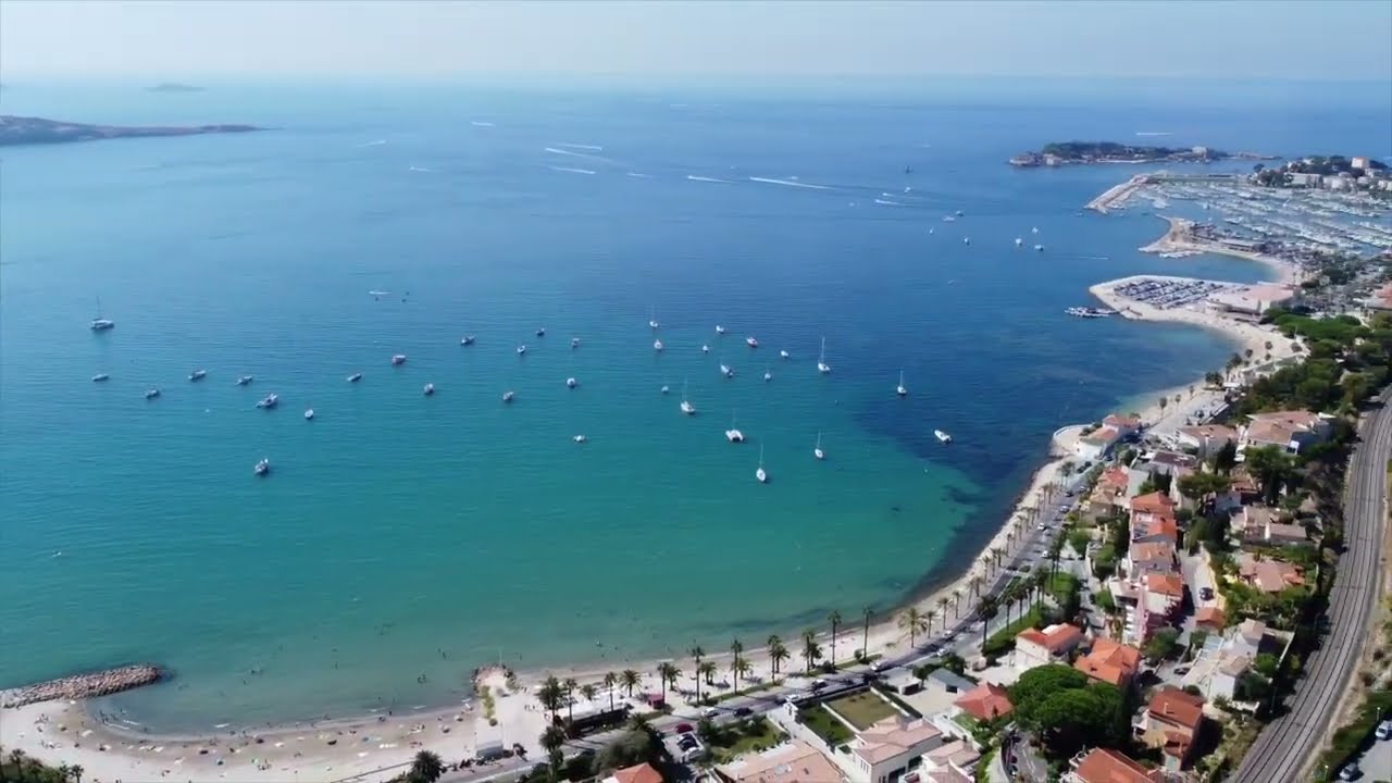 Bandol vu du ciel en 2023