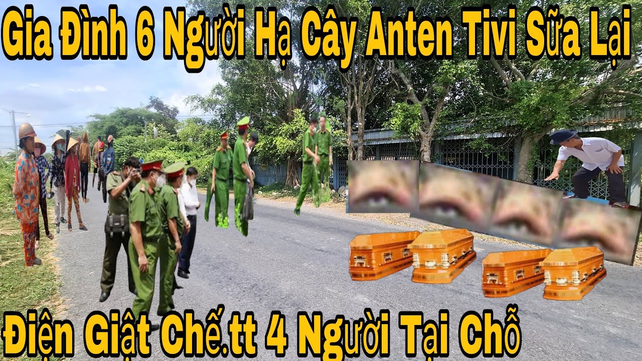 Gia Đình 6 Người Hạ Cây Anten Tivi Xuống Sữa Lại Ai Cũng Khóc