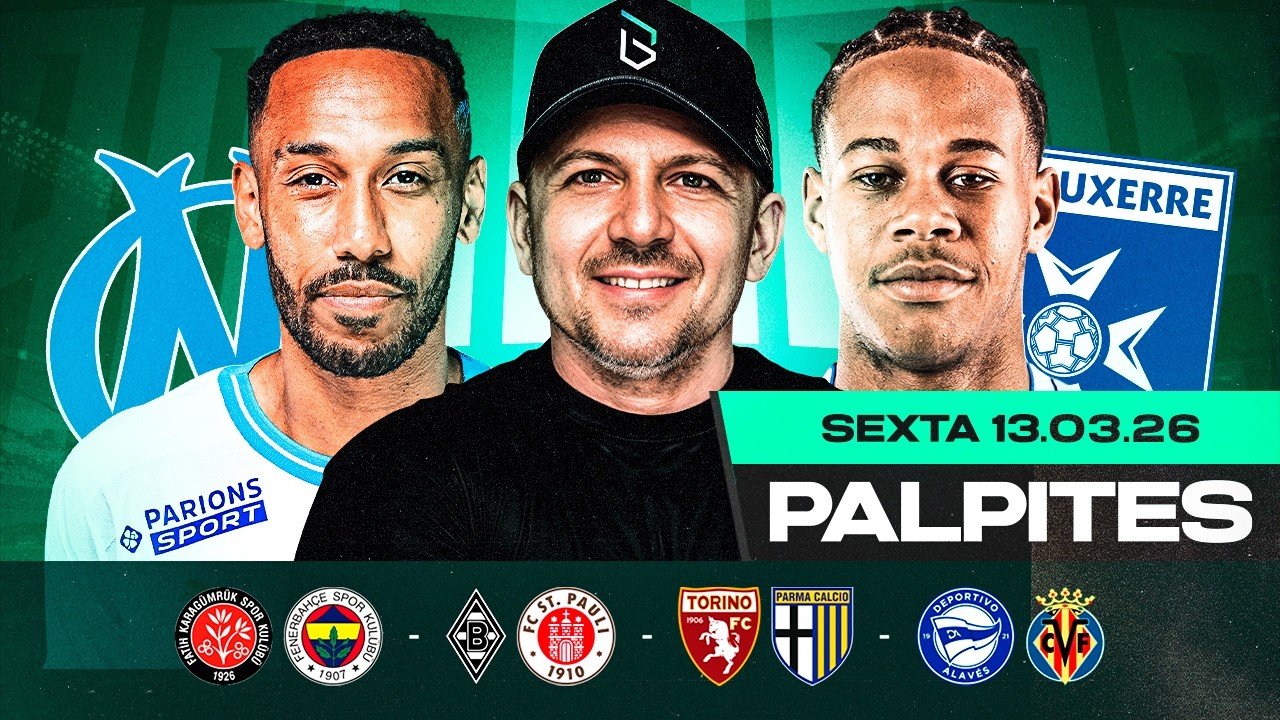 PALPITES DE FUTEBOL PARA O DIA 13 03 2026 (SEXTA-FEIRA) | Boleiros Tips