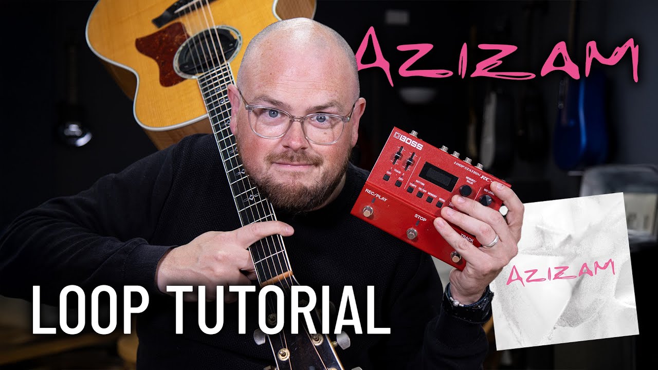 How to play AZIZAM (Ed Sheeran) - Azizam Guitar & Loop Tutorial