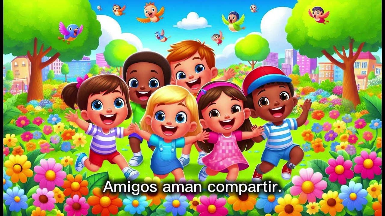 Amigos Aman Compartir – Cuento Infantil