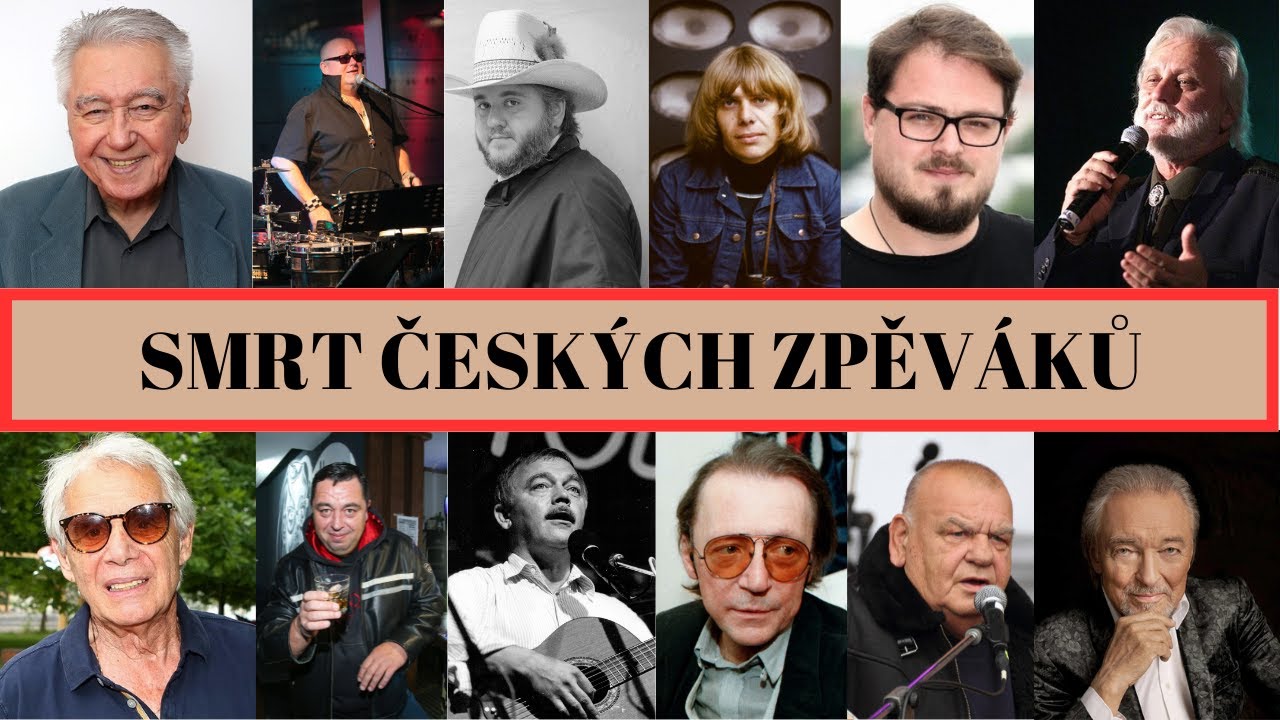 Smutn&eacute; ztr&aacute;ty česk&eacute; hudby! Zpěv&aacute;ci, kteř&iacute; n&aacute;s navždy opustili.