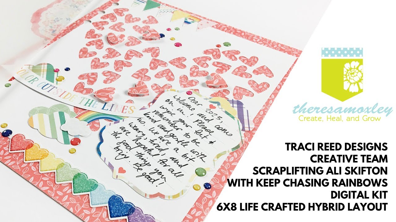 Traci Reed Creative Team Scraplift of Ali Skifton | 2023 Documenting | Letter to 2023