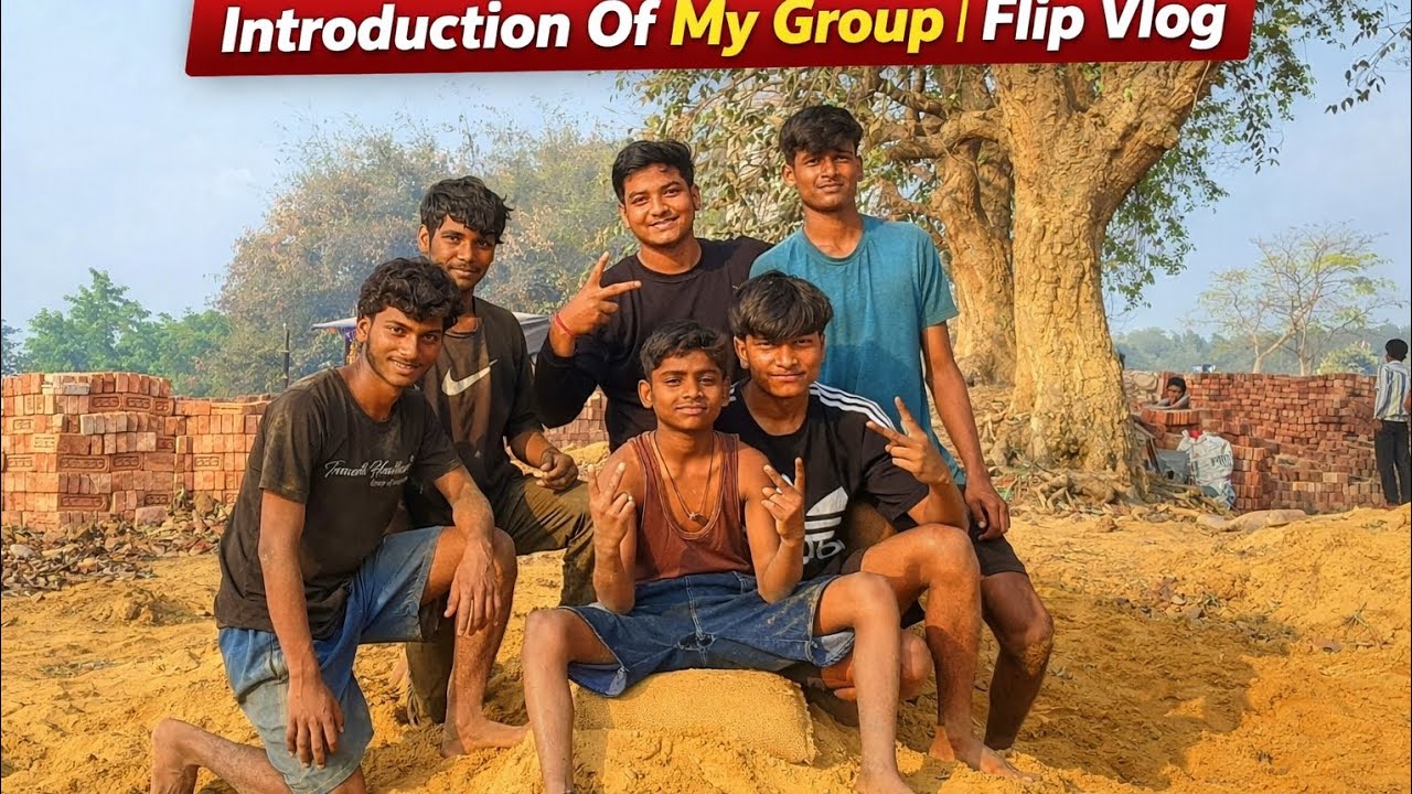 “Introduction Of My Group 🔥 | Flip Practice Vlog | Village Boys Flip”#viral #minivlog 