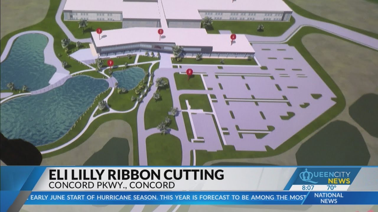 Eli Lilly pharma company debuts new Concord digs