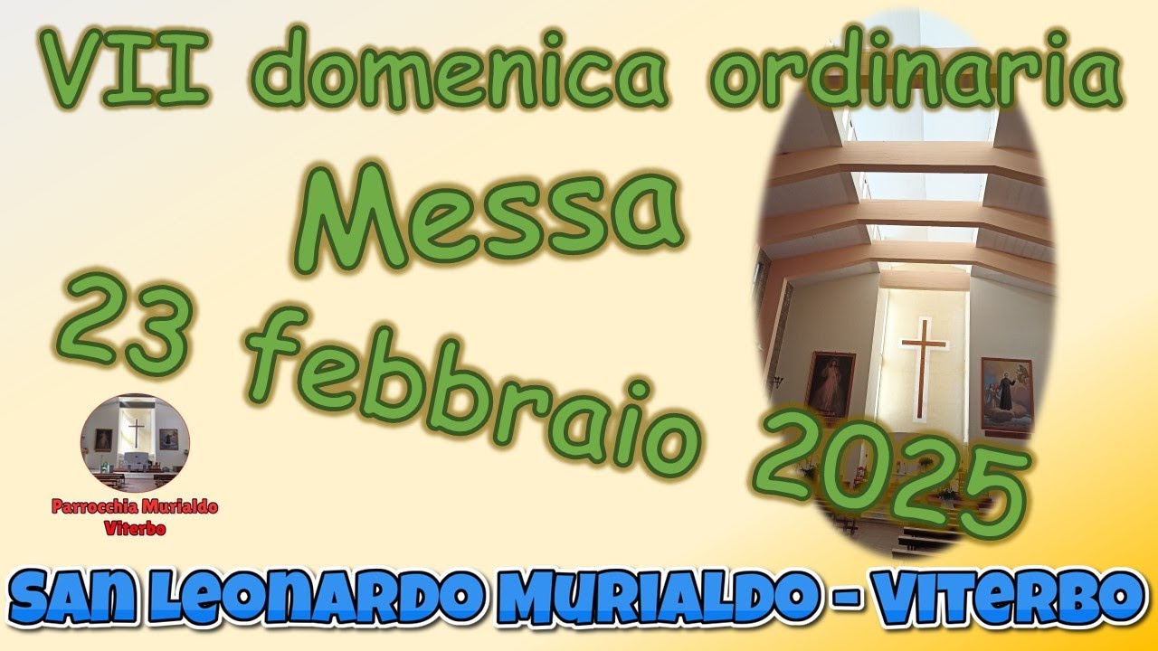 Messa 23 febbraio 2025