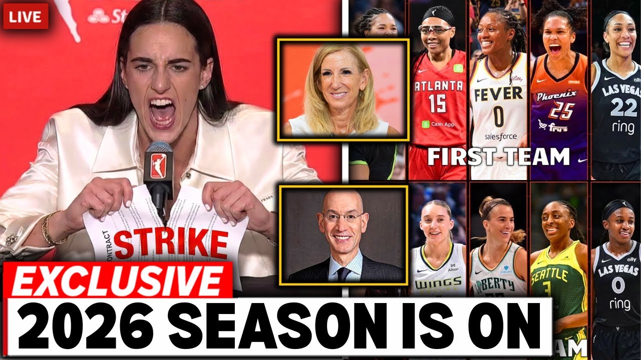 “Caitlin Clark’s POWER Play ENDS Strike — WNBA Union FUMING MAD!”