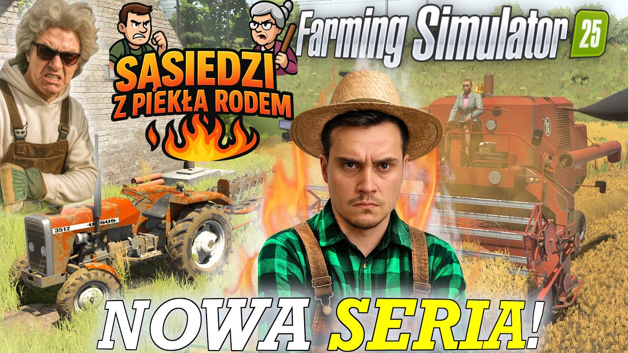 NOWA POLSKA SERIA W FS25! 😍 PREZENTACJA GOSPODARSTWA / ŻNIWA | 