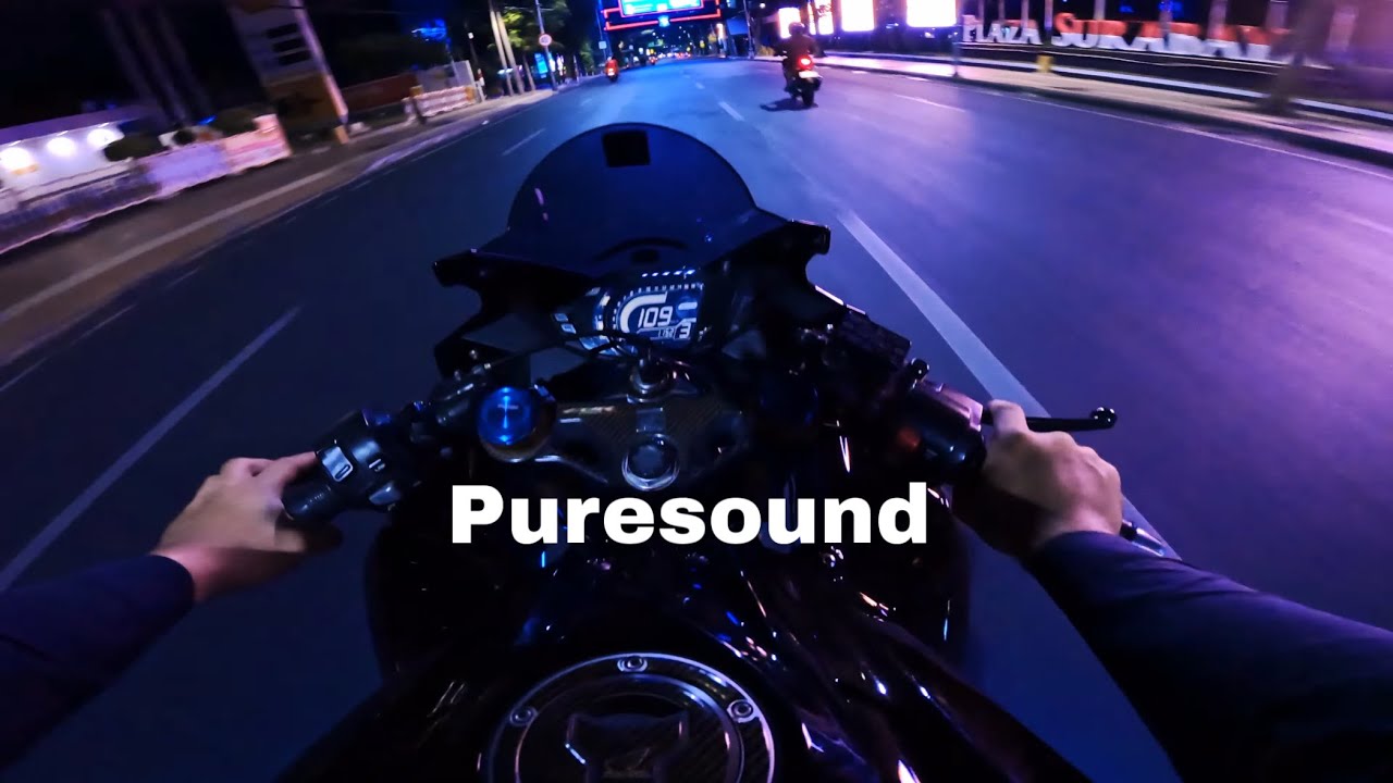 Puresound CBR250RR Night Ride Surabaya