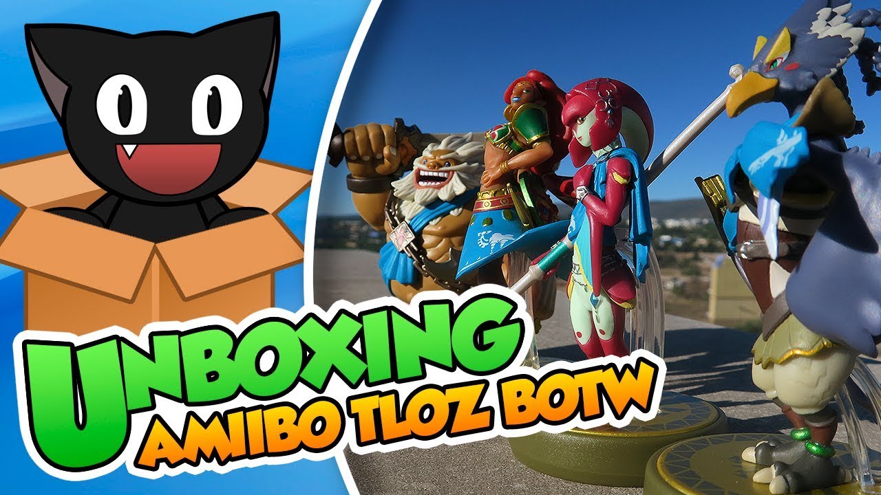 ¡Llegan los elegidos! Unboxing: Amiibos TLO Zelda Breath of the Wild