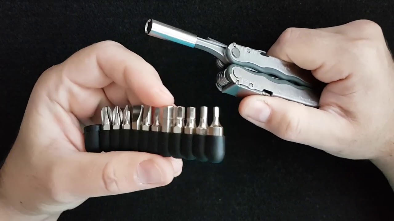 Adaptador Ganzo con juego de puntas: amplía tu multiherramienta Leatherman o Gerber por poco dinero.