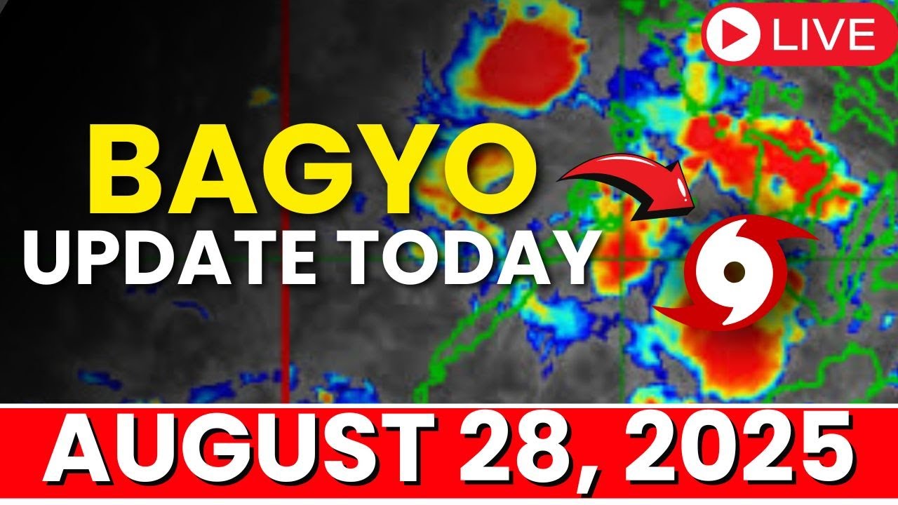 Bagyo Update Today August 28, 2025 | Low Pressure Area in the Philippines Today Update