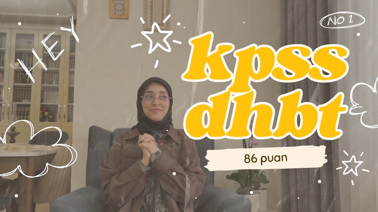 DHBT 2026 | 86/90 Puan Alma Y&ouml;ntemlerim, S&uuml;re&ccedil; ve Motivasyonum