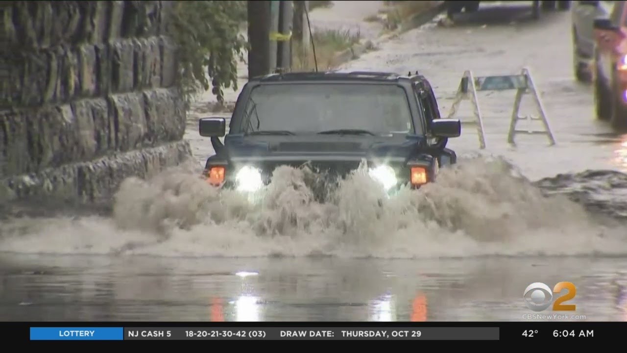 Flooding Concerns In Newark, New Jersey