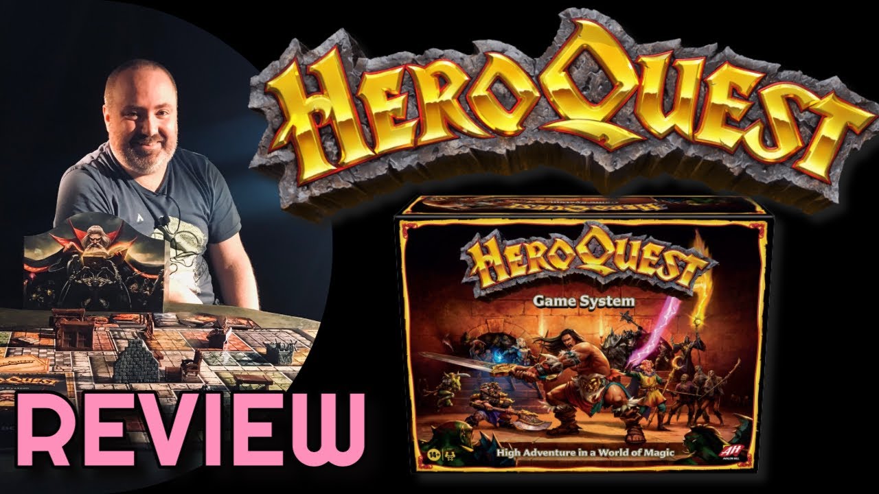 HeroQuest - 2021 Avalon Hill Edition - Review - Welcome back, Adventurers!