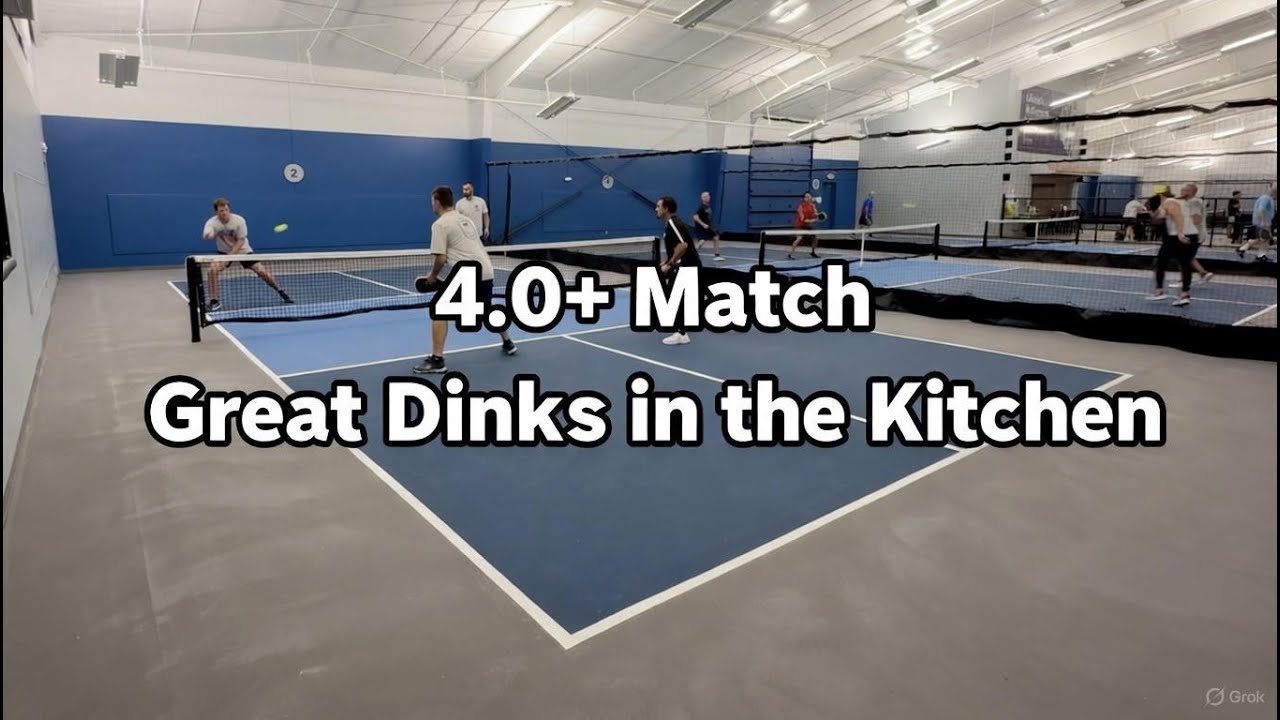 Dink and Hands Battles In The Kitchen At The House Of Pickleball